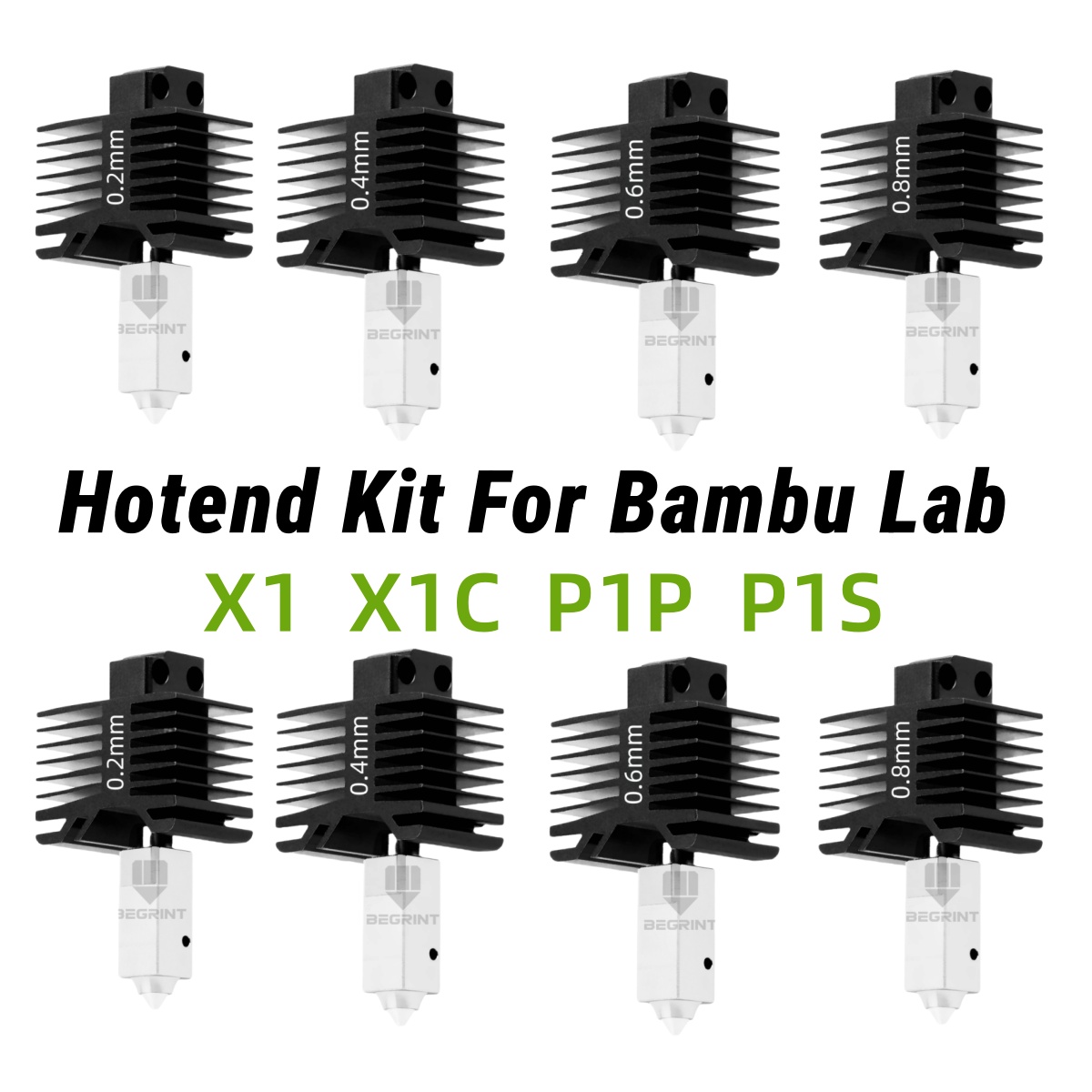 NEW Hotend Kit For Bambu Lab X - Ceramic Heat Emitter 评论和价格