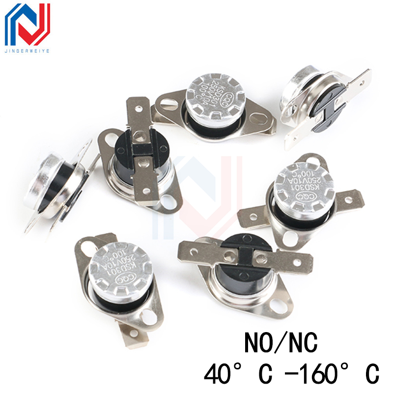 2Pcs KSD301 250V 10A 40~160 De - Ceramic Heat Emitter 评论和价格