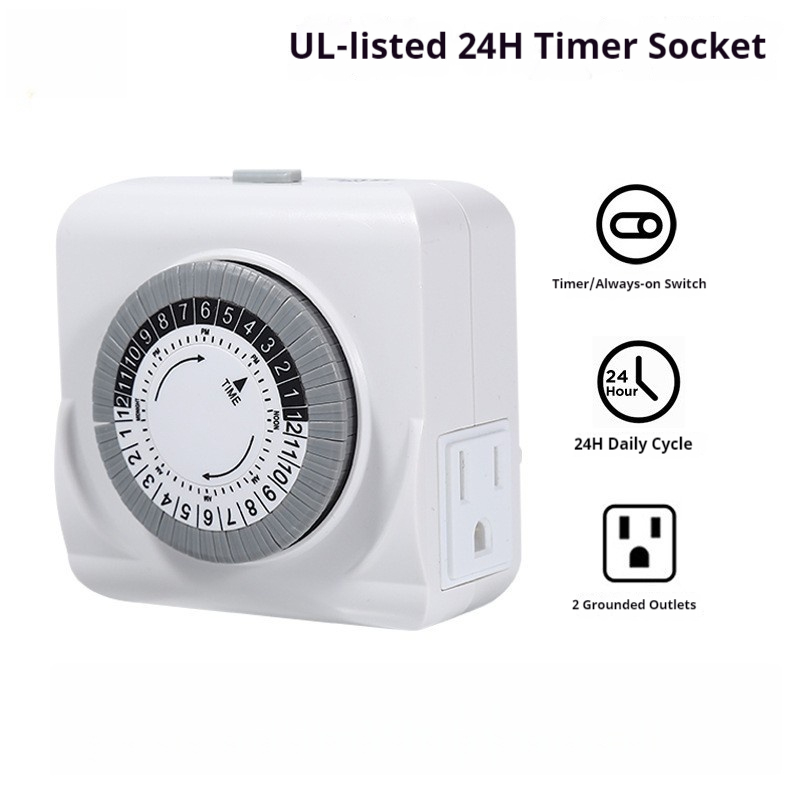 US SPEC/PLUG Standard Certific - Timer Dual Outlet 评论和价格