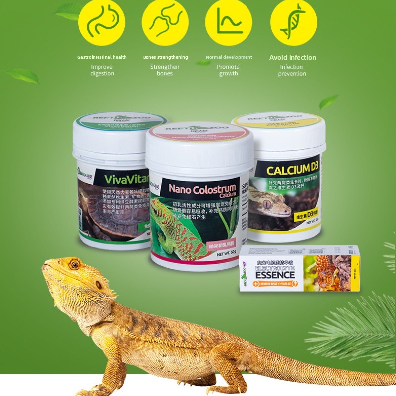 Reptizoo Reptile Calcium Powde - Vitamin D3 Reptile 评论和价格