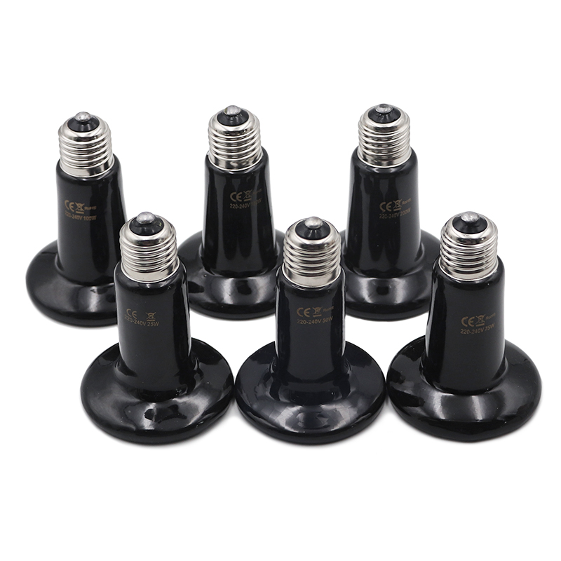 5Pcs Pet Heating Lamp 220V Inf - Ceramic Heat Emitter 评论和价格