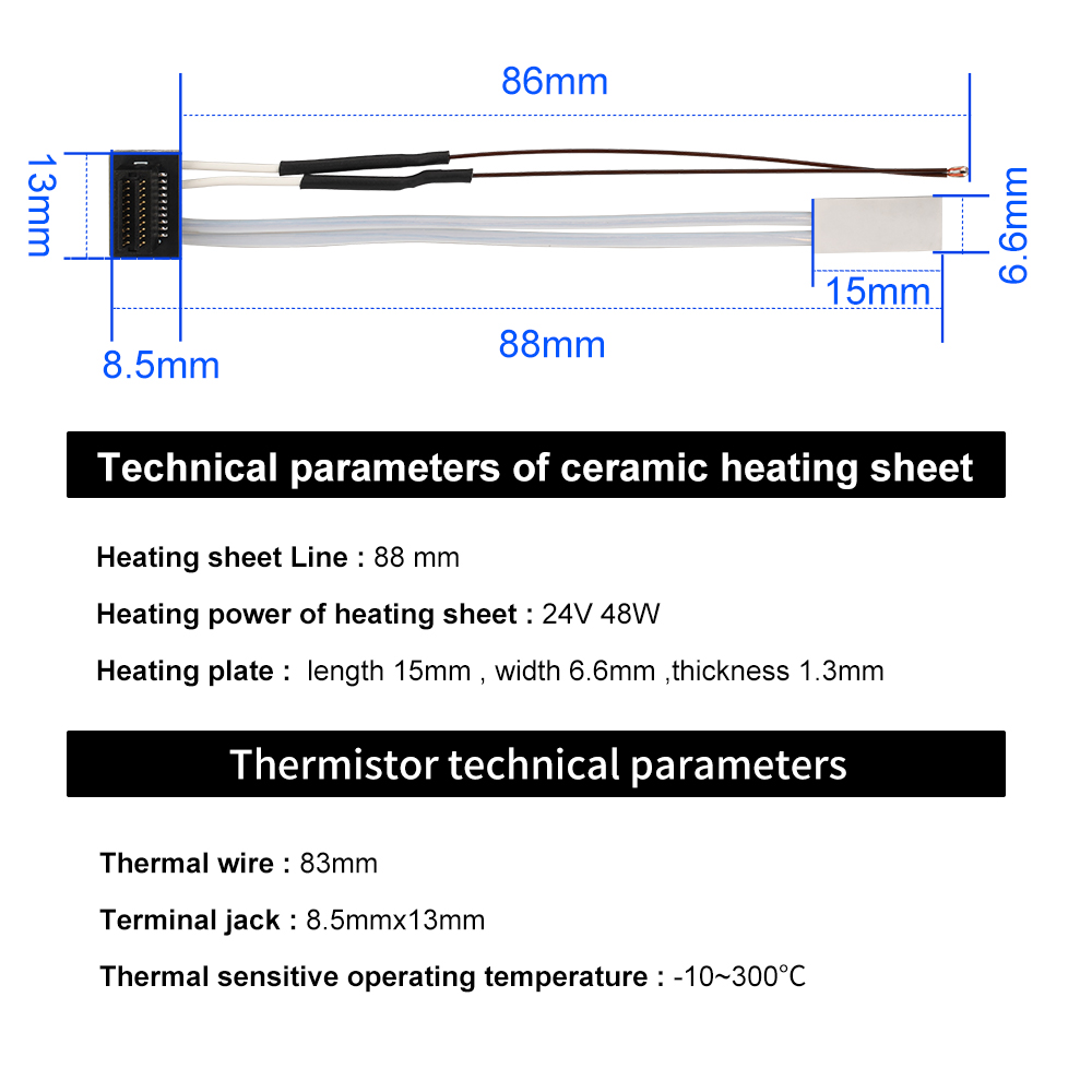 For Bambu Lab Hotend V2.0 V3.0 - Ceramic Heat Emitter 评论和价格